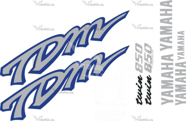 Decals for Yamaha TDM-850 1998