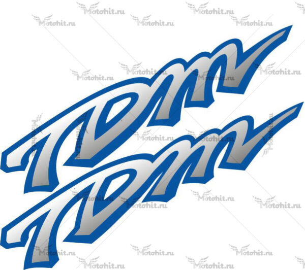 Decals for Yamaha TDM-850 1998 letters