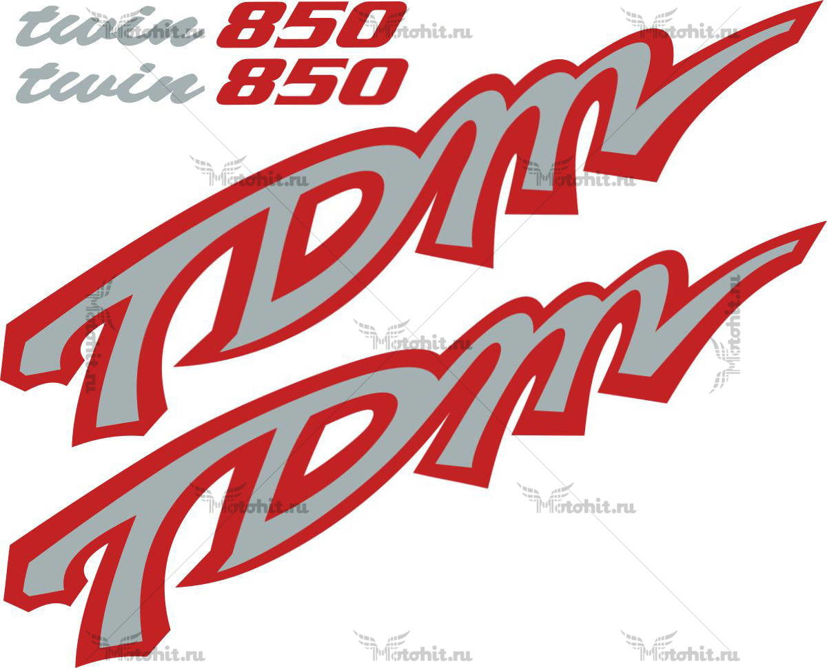 Decals for Yamaha TDM-850 2000-2001 1