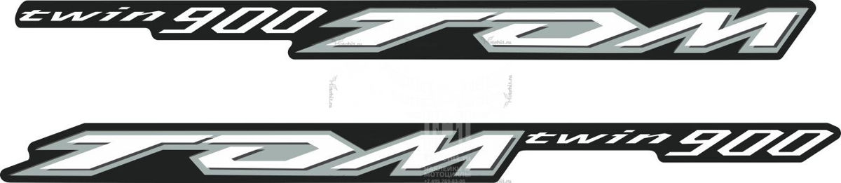 Decals for Yamaha TDM-900 2003 black