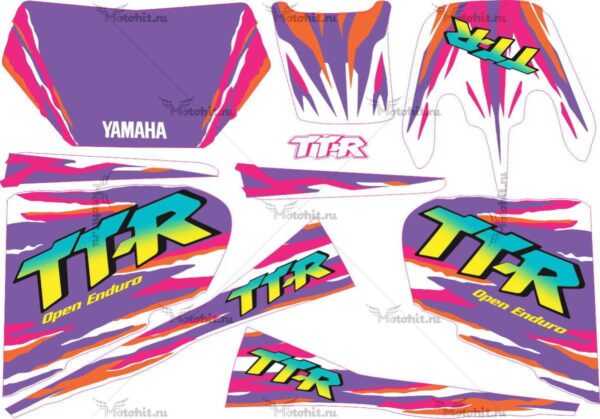 Decals for Yamaha TTR-250 1993-2006-V