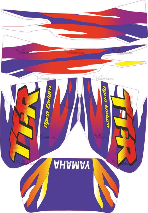 Decals for Yamaha TTR-250 1993-2006