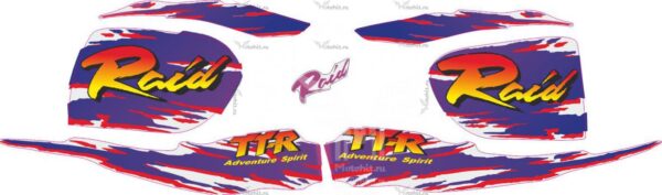 Decals for Yamaha TTR-250 1993-2006