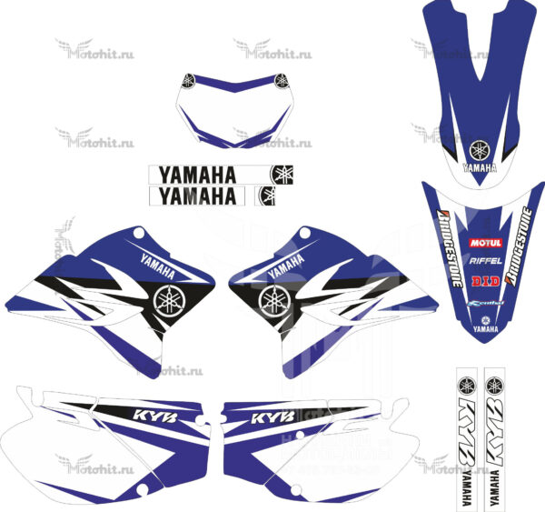 Decals for YAMAHA TTR-230 3 2005-2016