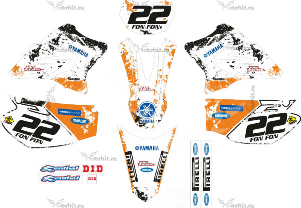 Decals for YAMAHA TTR-230 2005-2016