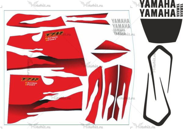Decals for Yamaha TZR-125-RR 1994