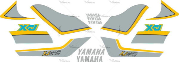 Decals for Yamaha XJ-600 1984