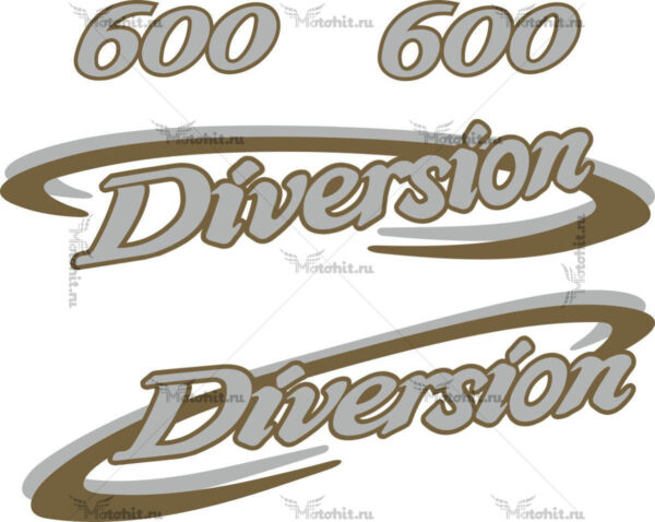 Decals for Yamaha XJ-600-S-1998-DIVERSION