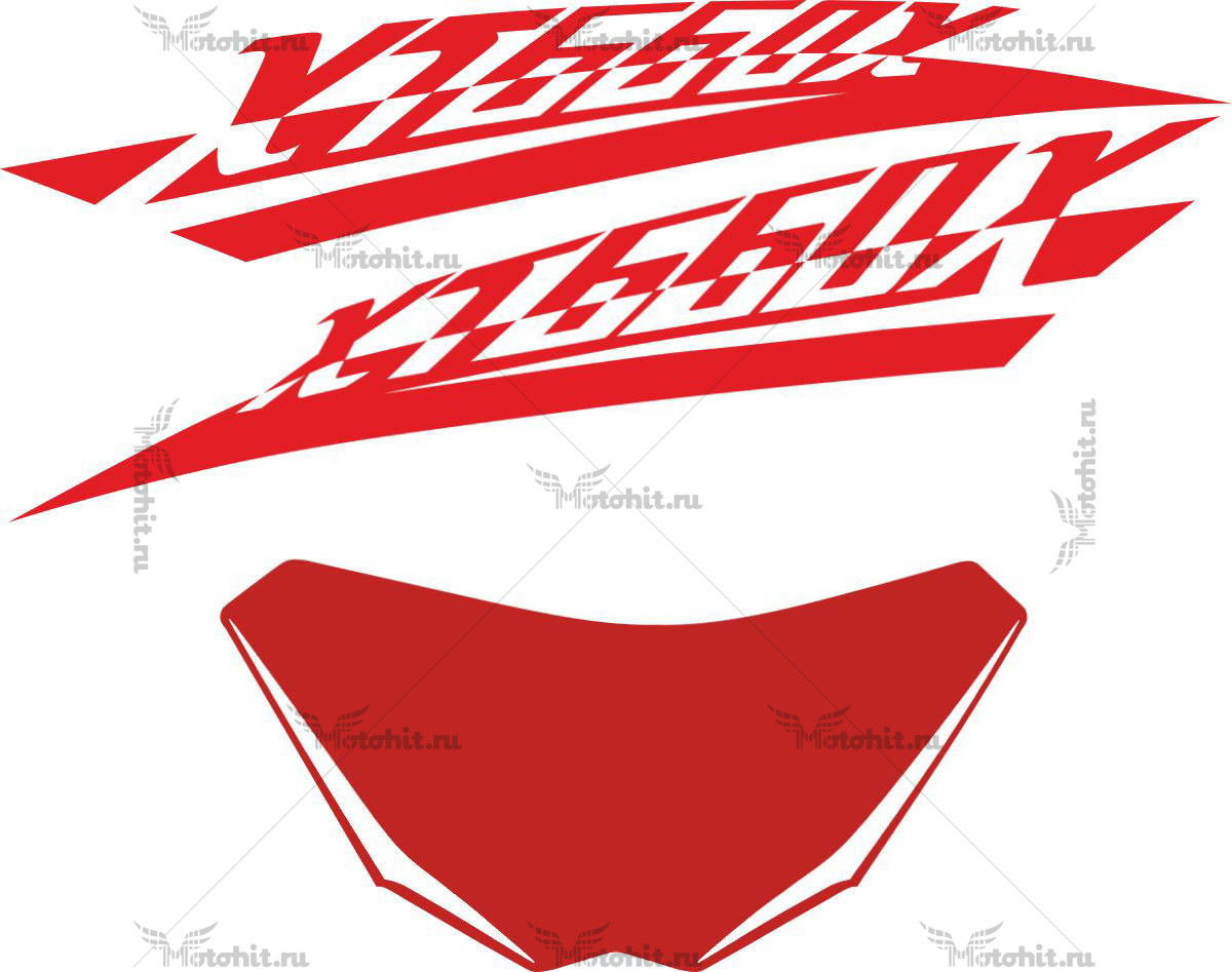 Decals for Yamaha XJ-600-X-FULL