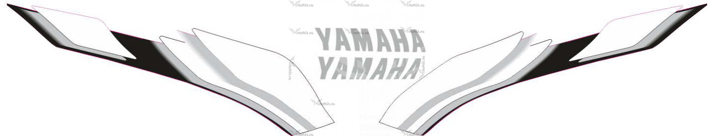 Decals for Yamaha XJR white