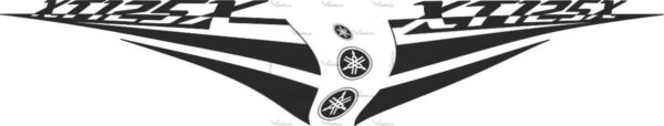 Decals for Yamaha XT-125-X 2007