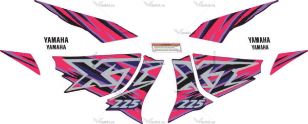 Decals for Yamaha XT-225 1997