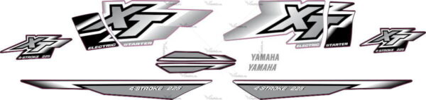 Decals for Yamaha XT-225 2000
