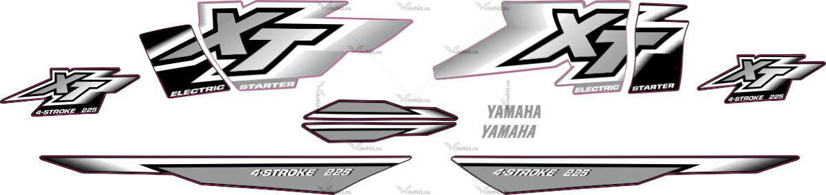 Decals for Yamaha XT-225 2000