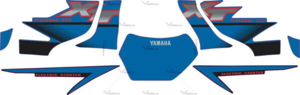 Decals for Yamaha XT-225 2002