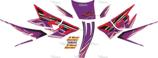 Decals for Yamaha XT-600 1997