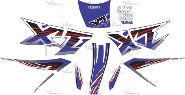 Decals for Yamaha XT-600 1998
