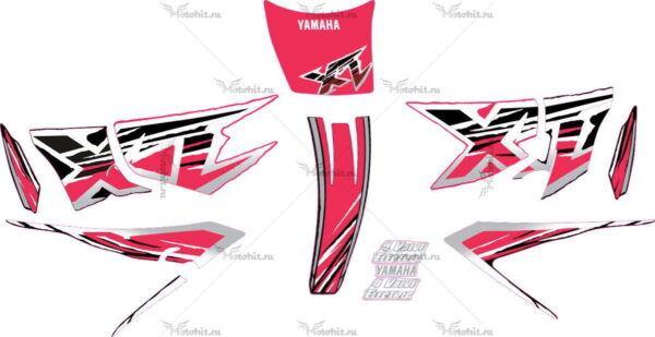 Decals for Yamaha XT-600 1998-1999