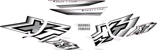 Decals for Yamaha XT-600 2000-2002