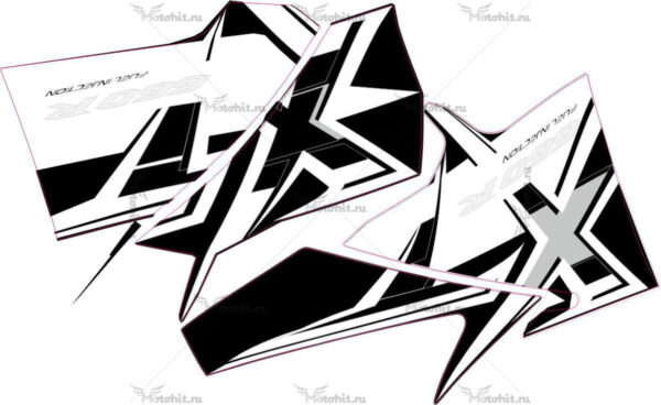 Decals for Yamaha XT-660-R 2008