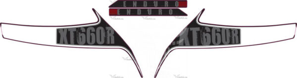 Decals for Yamaha XT-660-R 2010-2012