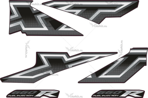 Decals for Yamaha XT-660-X 2005-2006