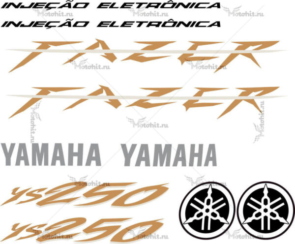 Decals for Yamaha YS-250 2009 FAZER