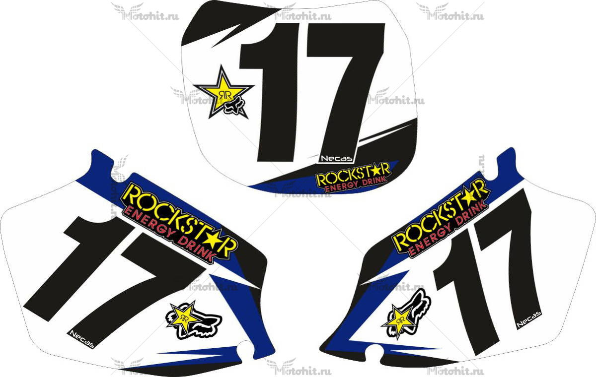 Decals for Yamaha YZ-125 YZ-250 2000-2001 MINI