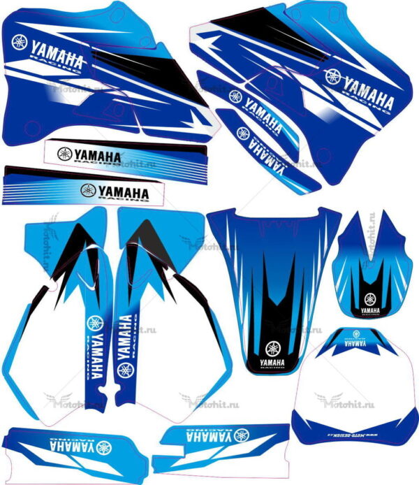 Decals for Yamaha YZ-125 YZ-250 1996-2001