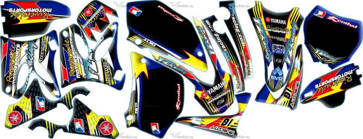 Decals for Yamaha YZ-125 YZ-250 2002-2014 RIVERSIDE2