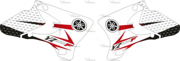 Decals for YAMAHA YZ-250F, YZ-450F 2003-2005
