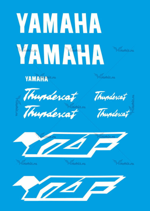 Decals for Yamaha YZF-600 2003 THUNDERCAT
