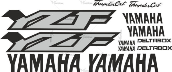 Decals for Yamaha YZF-600 THUNDERCAT-BLACK