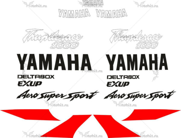 Decals for Yamaha YZF-1000-R 1996-2003 THUNDERACE