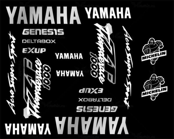 Decals for Yamaha YZF-1000 THUNDERACE-PROMO