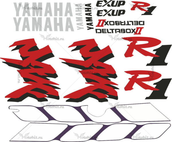 Decals for Yamaha YZF-R1 1998