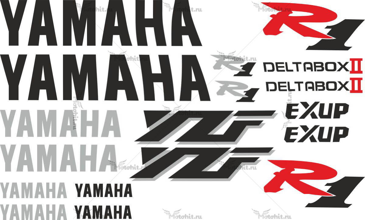 Decals for Yamaha YZF-R1 1999