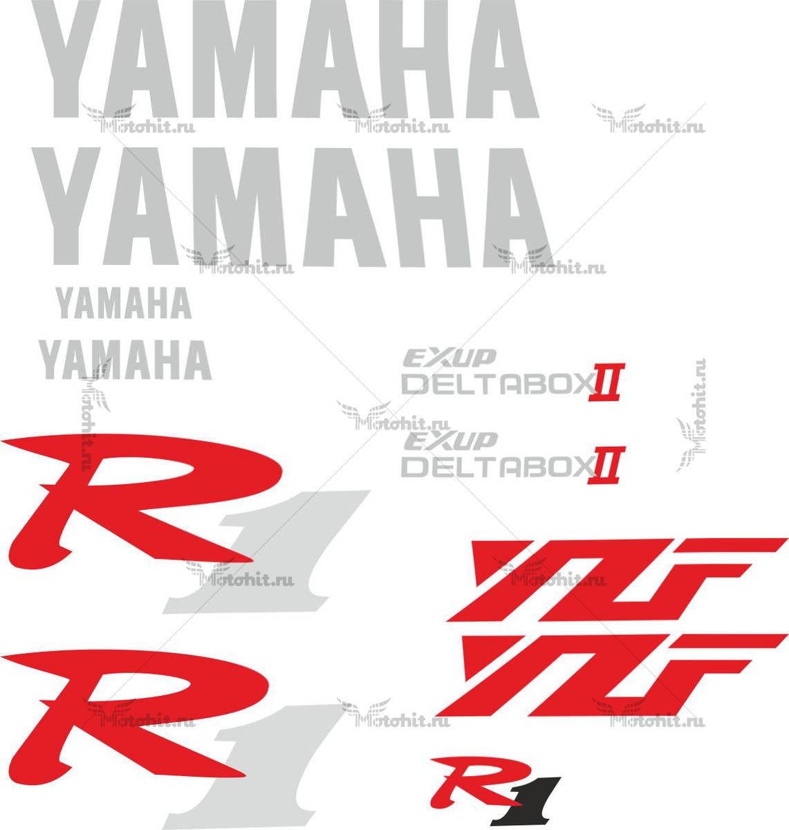 Decals for Yamaha YZF-R1 1999-2003 PROMO
