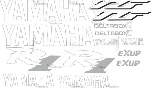 Decals for Yamaha YZF-R1 2000