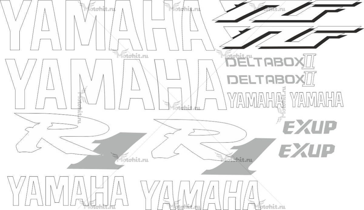 Decals for Yamaha YZF-R1 2000
