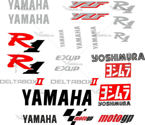 Decals for Yamaha YZF-R1 2000 YOUSHIMURA