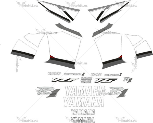 Decals for Yamaha YZF-R1 2001