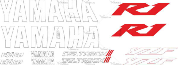 Decals for Yamaha YZF-R1 2002