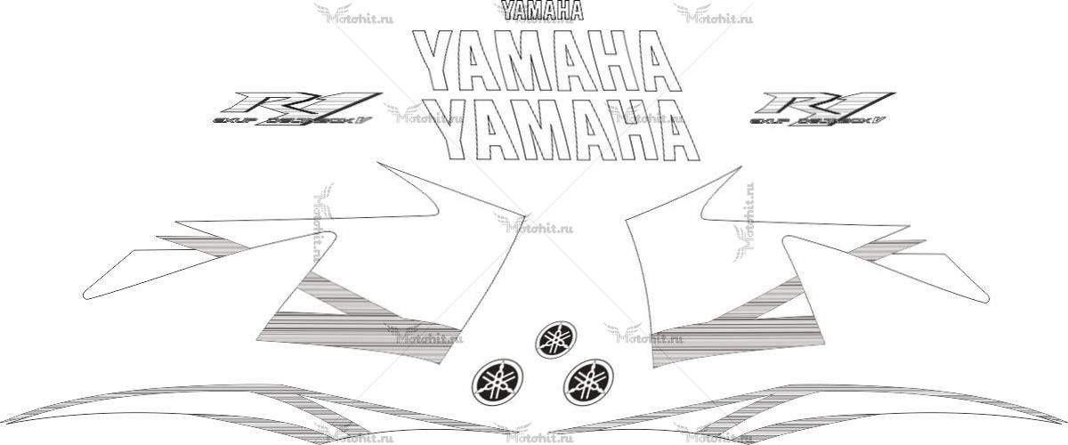Decals for Yamaha YZF-R1 2004