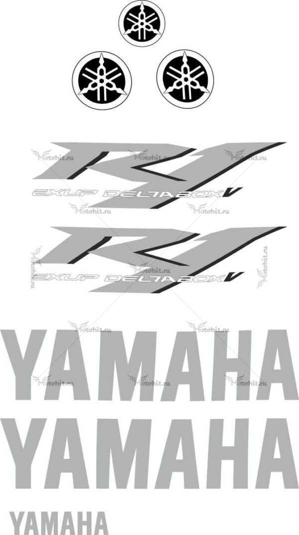 Decals for Yamaha YZF-R1 2004 TXT