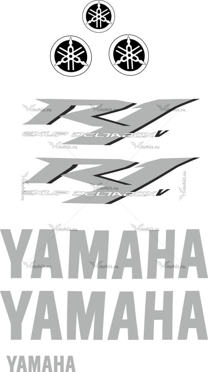 Decals for Yamaha YZF-R1 2004 TXT