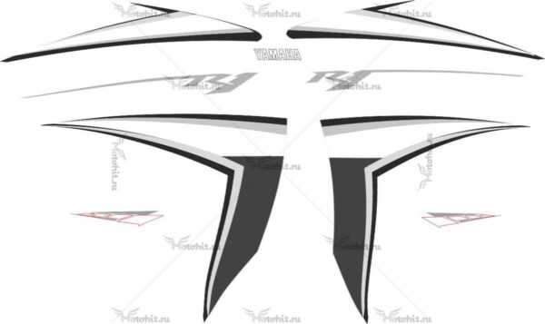 Decals for Yamaha YZF-R1 2007 SINIA