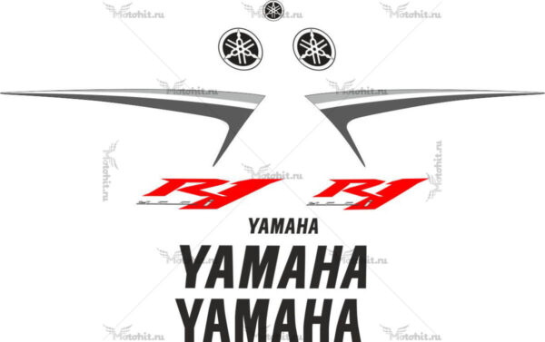 Decals for Yamaha YZF-R1 2009 LIGHT