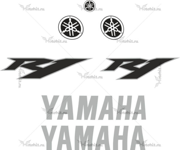 Decals for Yamaha YZF-R1 2013 TXT
