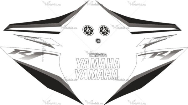 Decals for YAMAHA YZF-R1 2007-2008